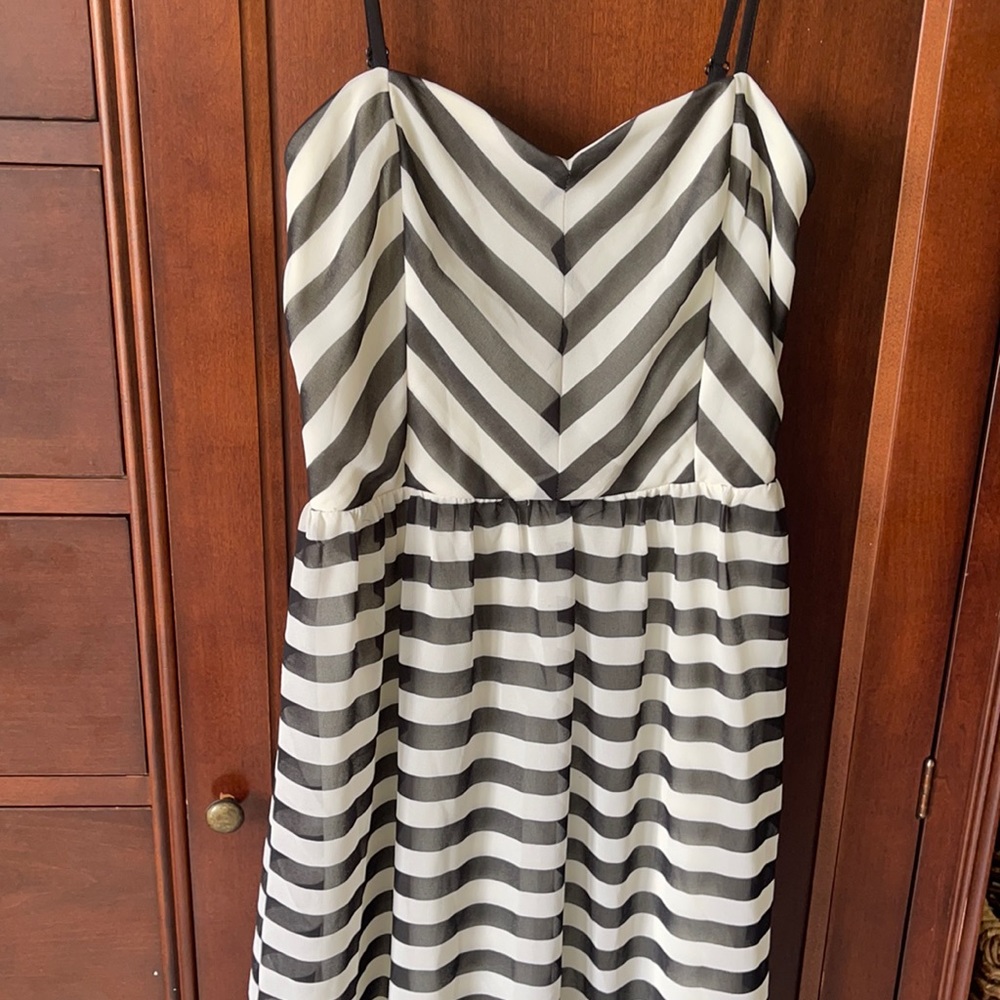 Striped Maxi dress or semi formal